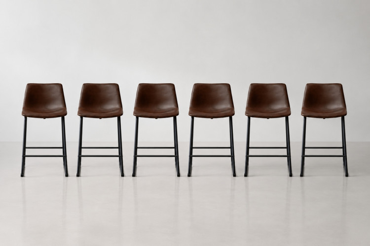 Demo - Harvey Counter Bar Chair - Dark Brown Demo Clearance - 1