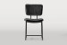Demo - Norris Leather Dining Chair - Obsidian Demo Clearance - 2