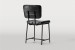 Demo - Norris Leather Dining Chair - Obsidian Demo Clearance - 4