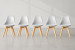 Demo - Atom Dining Chair - Set of 5 - Grey Demo Clearance - 1
