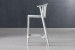 Demo - Kenzy Counter Bar Chair - Set of 5 - White Demo Clearance - 5