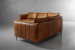 Demo - Ottavia Leather Corner Couch - Desert Tan Demo Clearance - 3