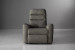 Demo - Prescott Leather Motion Recliner-Grey Demo Clearance - 1