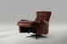 Demo - Beckett Leather Recliner - Mocha Demo Clearance - 3