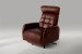 Demo - Beckett Leather Recliner - Mocha Demo Clearance - 5
