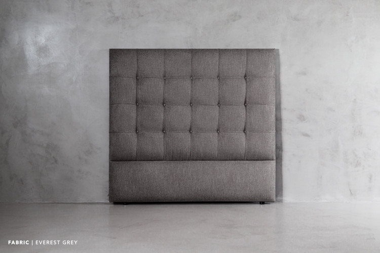 Ariella Headboard - Double - Everest Grey Double Headboards - 1