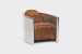 Demo - Hawker Leather Chair - Tan Home - 2