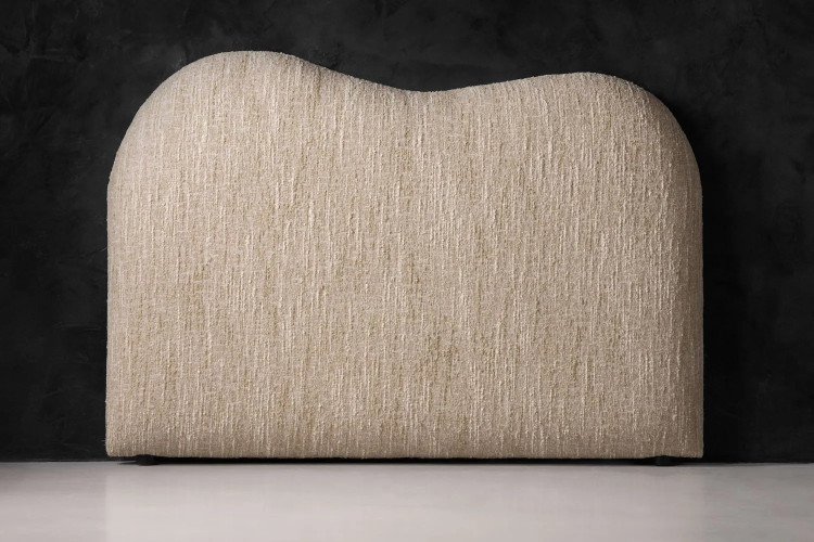 Demo - Florence Headboard - Queen - Ivory Flint Demo Clearance - 1