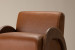 Demo - Duneveil Leather Armchair - Burnt Tan Demo Clearance - 4