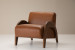 Demo - Duneveil Leather Armchair - Burnt Tan Demo Clearance - 2