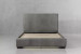 Demo - Sienna Leather Bed - Queen - Carbon Grey Demo Clearance - 2