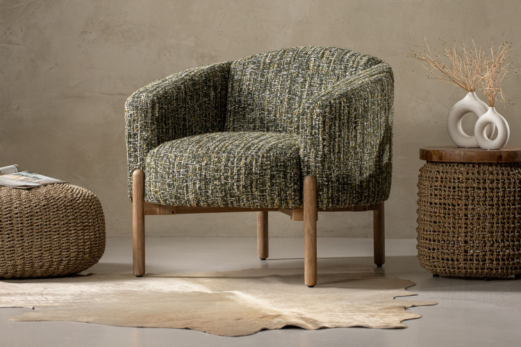 Prague Armchair - Forest Flint Home - 1