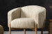 Prague Armchair - Ivory Flint Living Room Furniture - 7