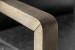 Demo - Baku Leather Armchair - Vintage Black Demo Clearance - 4