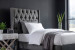 Madison - Single Headboard - Fusion Grey Single Headboards - 1