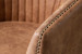 Demo - Lennon Leather Dining Chair - Tan Demo Clearance - 5