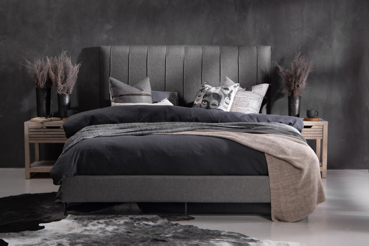 Harlem Cazana Bed - Queen - Ash Beds - 1