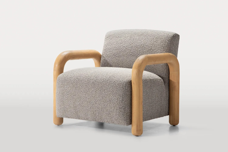 Demo - Tauvora Armchair - Silver Grey Demo Clearance - 1