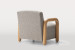 Demo - Tauvora Armchair - Silver Grey Demo Clearance - 4