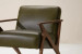 DEMO-Melrose Armchair-Leather-Olive Demo Clearance - 4