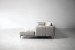 Demo - Ottavia L-Shape Couch - Stone Demo Clearance - 3