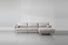 Demo - Hayden L-Shape Couch - Stone Demo Clearance - 1