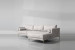 Demo - Hayden L-Shape Couch - Stone Demo Clearance - 2