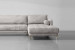 Demo - Hayden L-Shape Couch - Stone Demo Clearance - 4