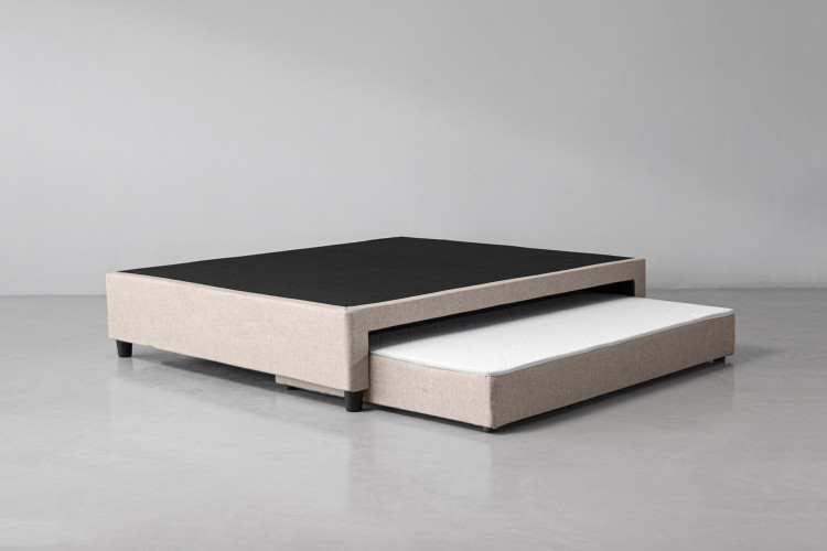 Jupiter Dual Function Bed Base - Queen - Smoke Dual Bed - Queen - 2
