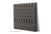 Catherine Headboard - Queen - Alaska Dark Grey Home - 2