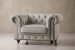 Jefferson Chesterfield Armchair - Dove Grey Armchairs & Lounge Chairs - 2