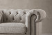 Jefferson Chesterfield Armchair - Dove Grey Armchairs & Lounge Chairs - 7