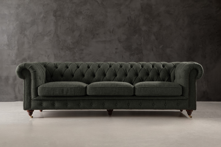 Jefferson Chesterfield 3-Seater Couch - Juniper 3 - Seater Couches - 10