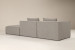 Montclair Modular Open 3-Seater Couch - Stormy Haze 3 - Seater Couches - 4
