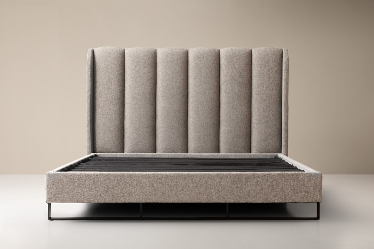 Corina Cazana Bed - King XL - Smoke King Extra Length Beds - 1