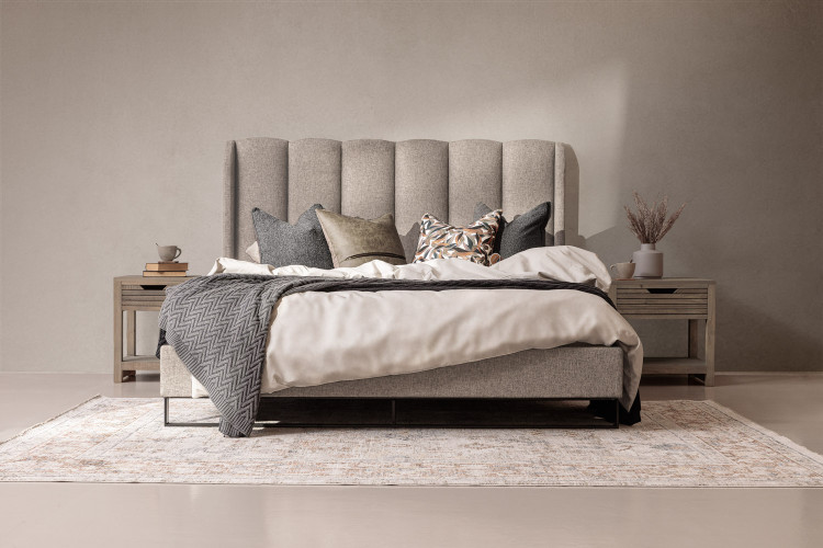 Corina Cazana Bed - Queen - Smoke Beds - 1