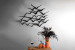 3D Wall Art - Flock of Birds Decor - 1