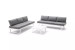 Demo - Levento Patio Lounge Set Demo Clearance - 4