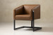 Elson Leather Dining Chair - Dawn Tan Dining Room Furniture - 2