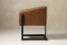 Elson Leather Dining Chair - Dawn Tan Dining Room Furniture - 4