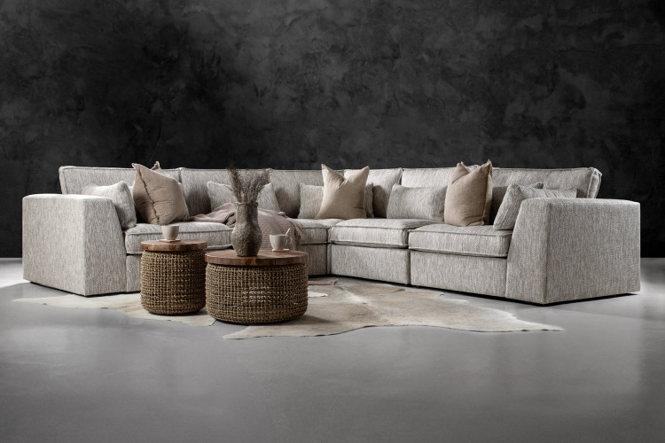 Galloway Modular - Grand Corner Couch - Platinum Modular Couches - 1