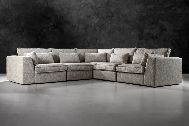 Galloway Modular - Grand Corner Couch - Platinum Modular Couches - 1