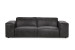 Demo - Jagger 3-Seater Leather Couch - Lead Demo Clearance - 2