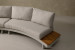 Barbados C-Shape Patio Lounge Set with Coffee Table Corner Patio Lounge Set - 9