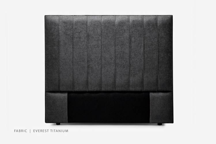 Harlem Headboard - Queen - Everest Titanium Queen Headboards - 1