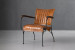 Demo - Jolie Leather Armchair - Burnt Tan Demo Clearance - 1