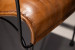 Demo - Jolie Leather Armchair - Burnt Tan Demo Clearance - 6