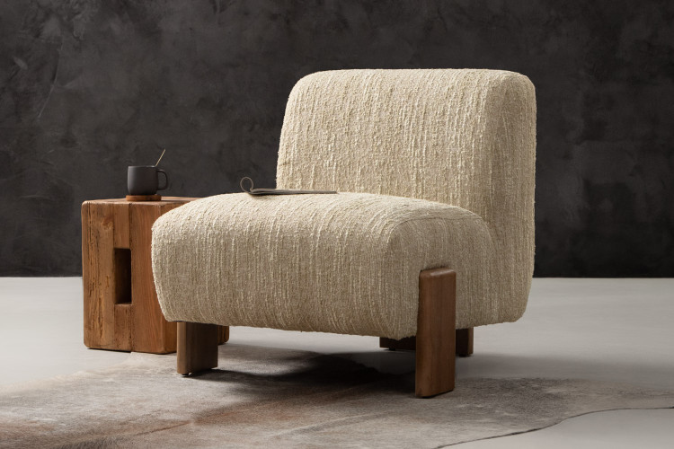 Takara Chair - Ivory Flint Home - 1