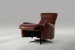 Demo - Beckett Leather Recliner - Mocha Demo Clearance - 3