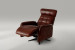 Demo - Beckett Leather Recliner - Mocha Demo Clearance - 4
